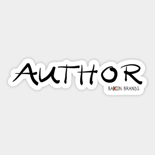 AUTHOR Sticker